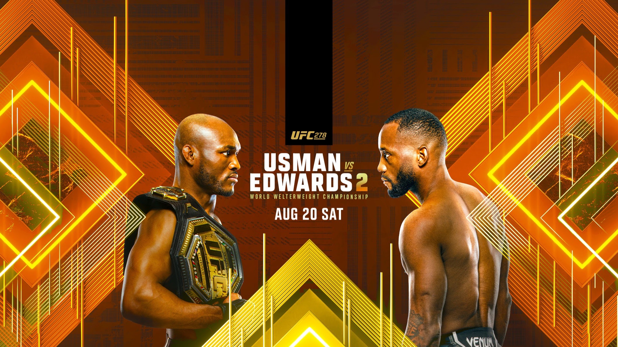 UFC 278 - Salt Lake City - Poster et affiche