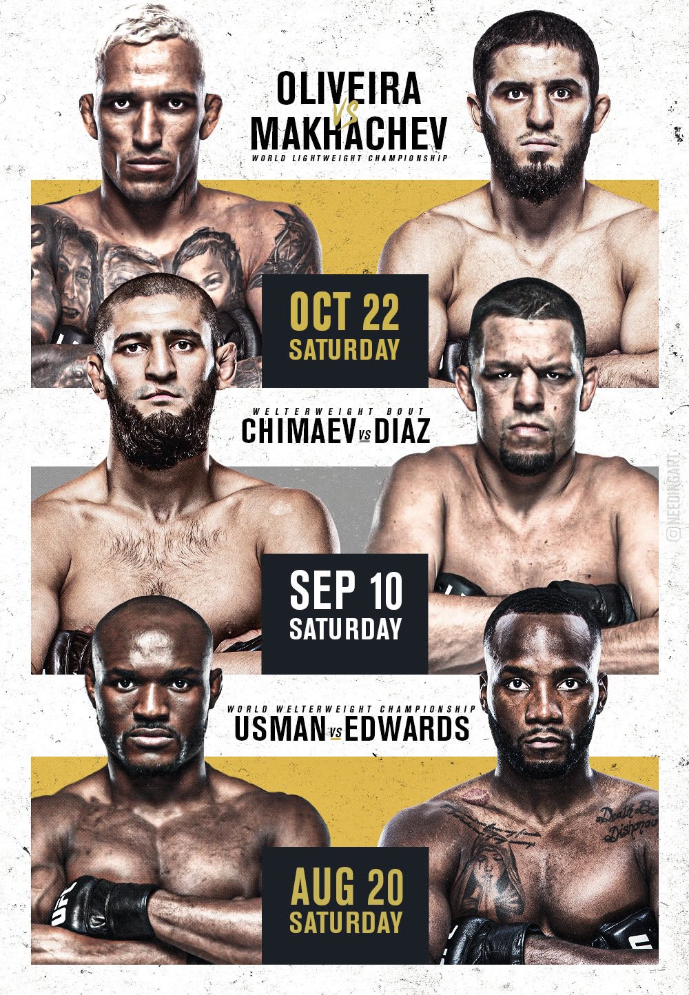 UFC 279 - Las Vegas - Poster et affiche