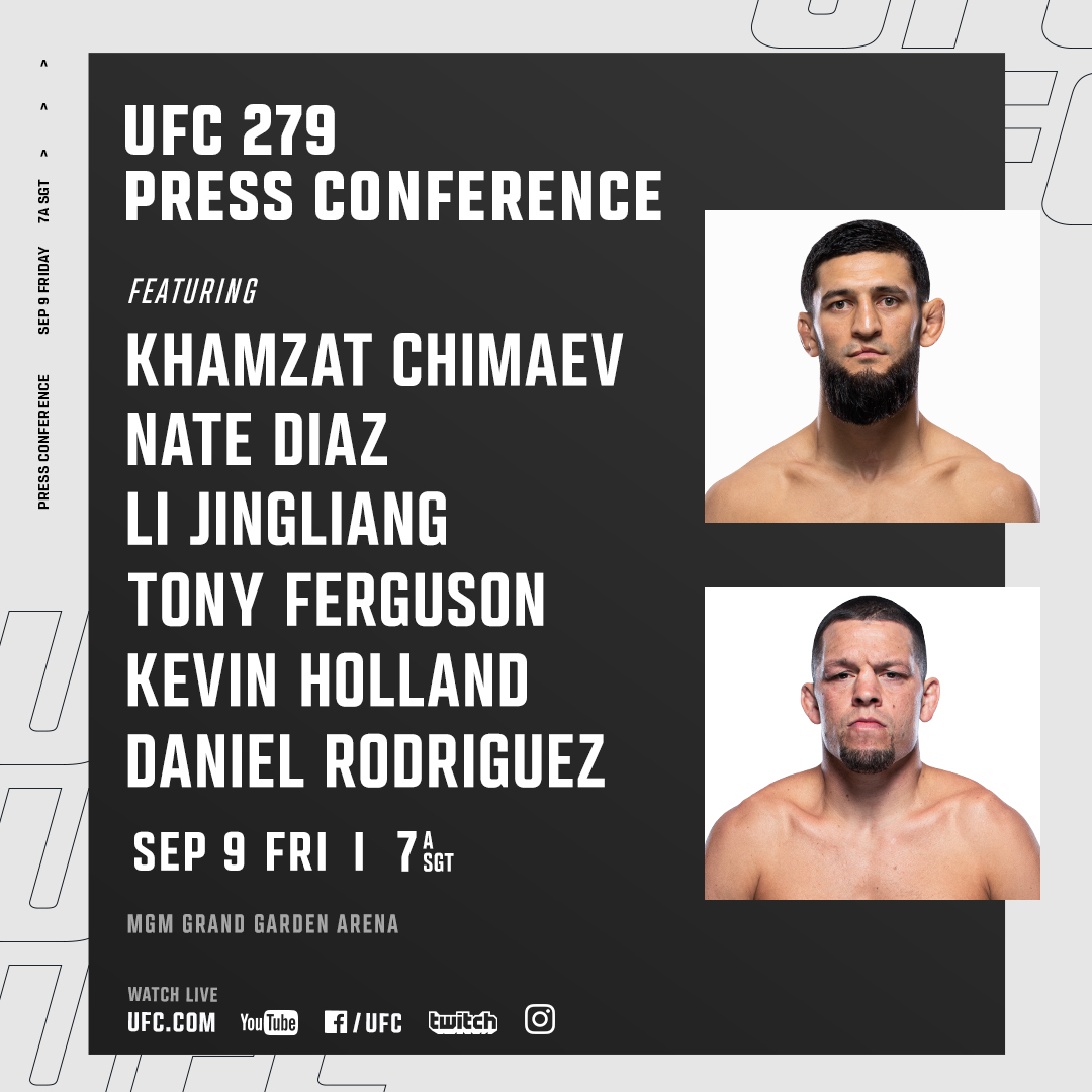 UFC 279 - Las Vegas - UFC 279 - Conférence de presse d'avant combats