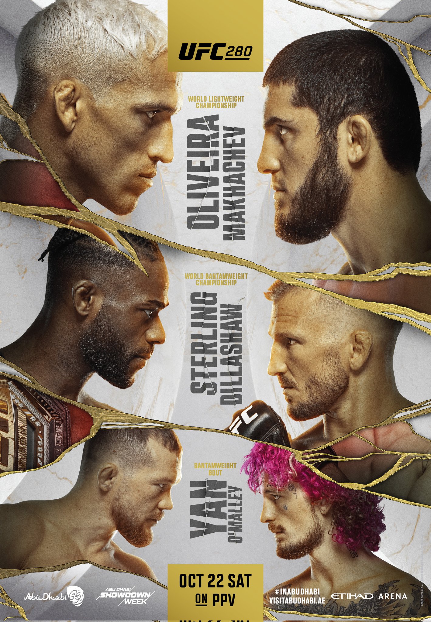 UFC 280 Les Posters Et Les Affiches UFC Fans