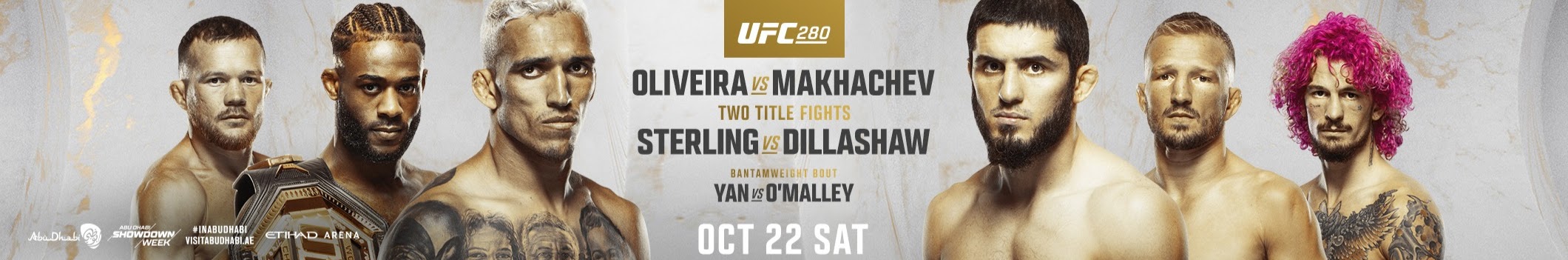 UFC 280 - Abou Dhabi - Poster et affiche