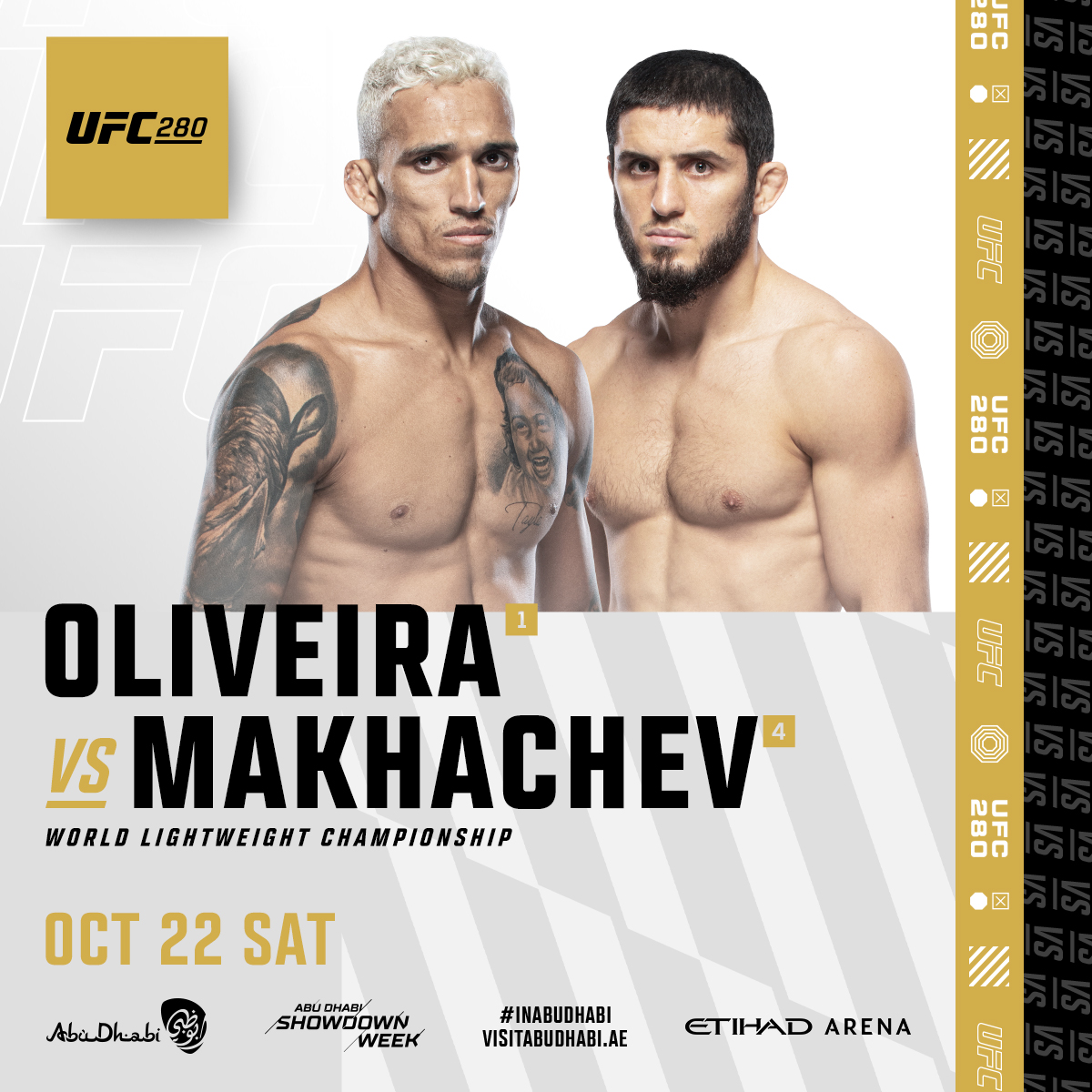 UFC 280 - Abou Dhabi - Poster et affiche