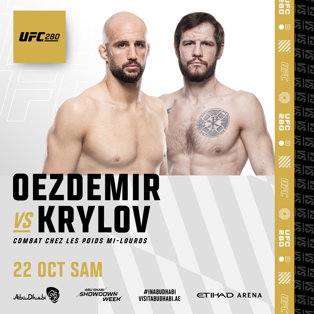 UFC 280 - Abou Dhabi - Poster et affiche