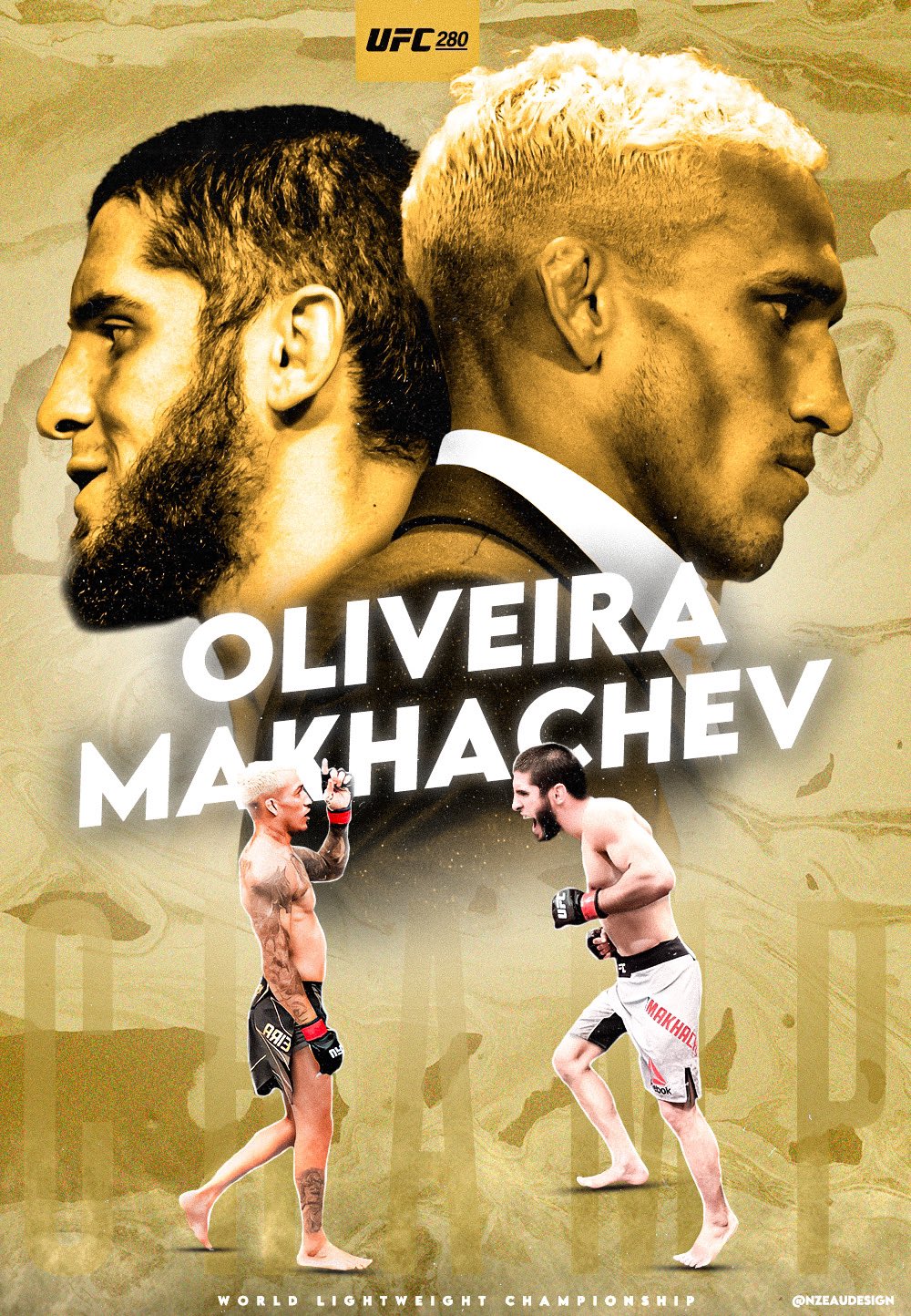 UFC 280 - Abou Dhabi - Poster et affiche