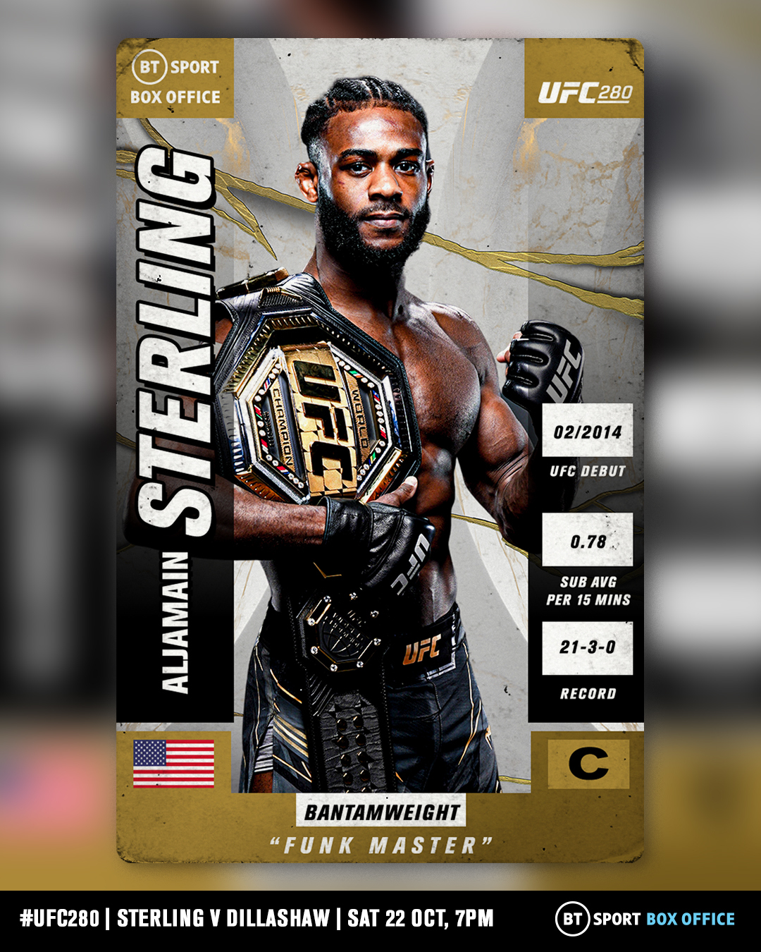 UFC 280 - Abou Dhabi - Poster et affiche