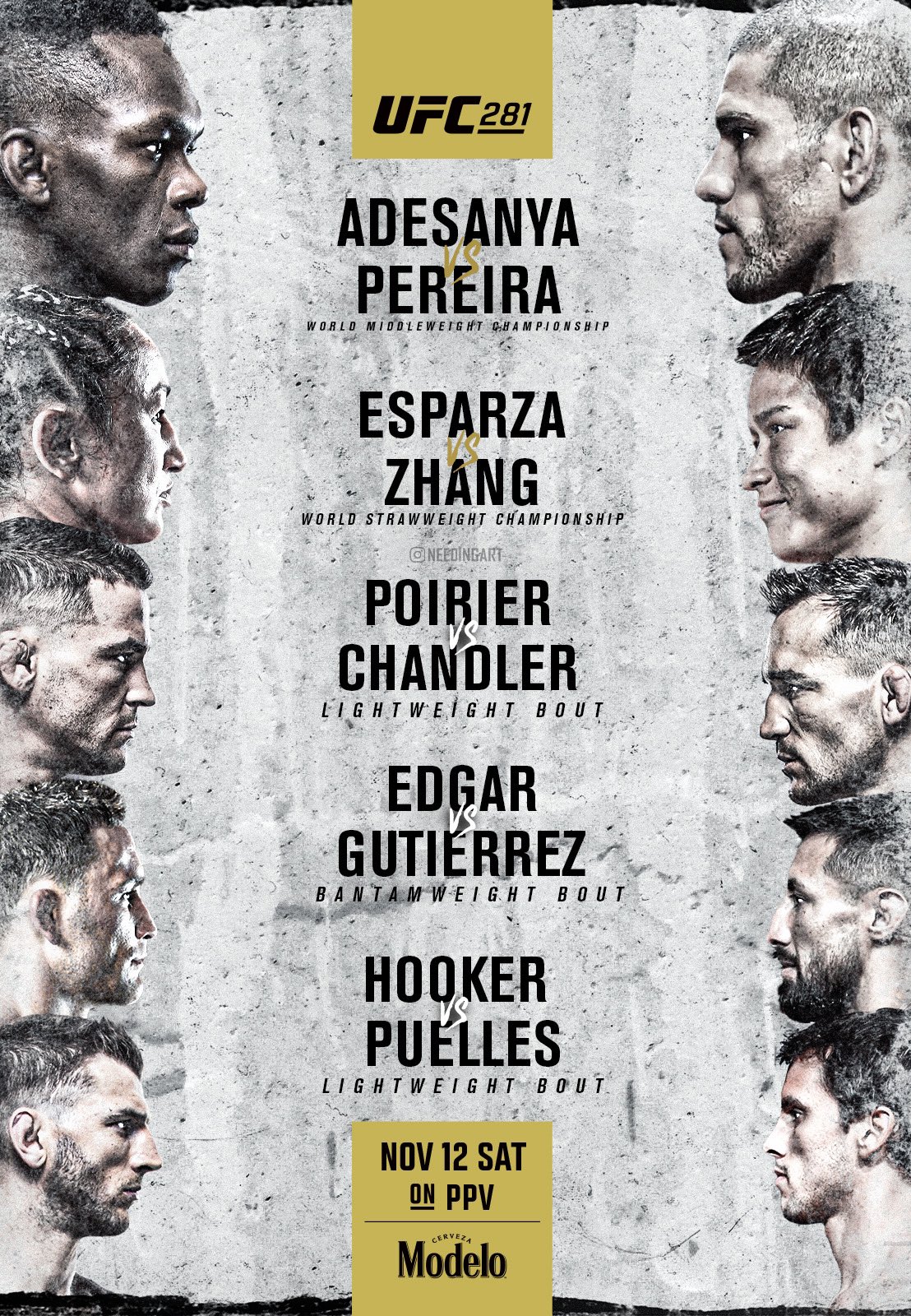 UFC 281 - New York City - Poster et affiche