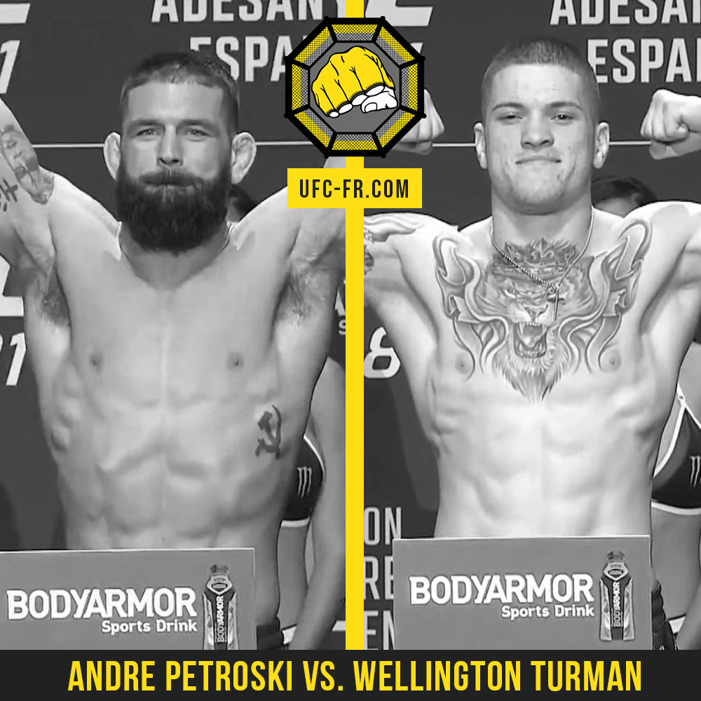 UFC 281 - Andre Petroski vs Wellington Turman