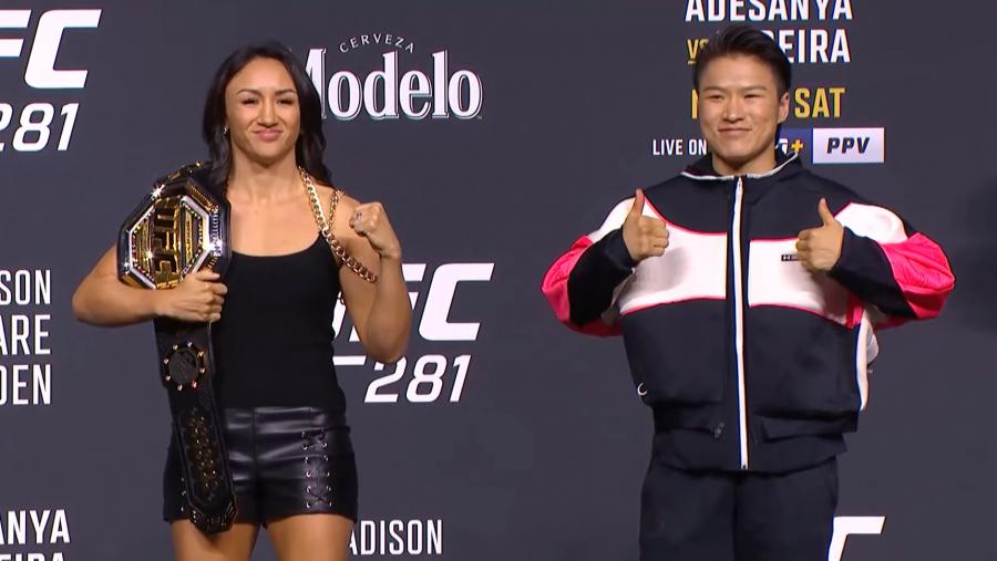 UFC 281 - Carla Esparza vs Weili Zhang
