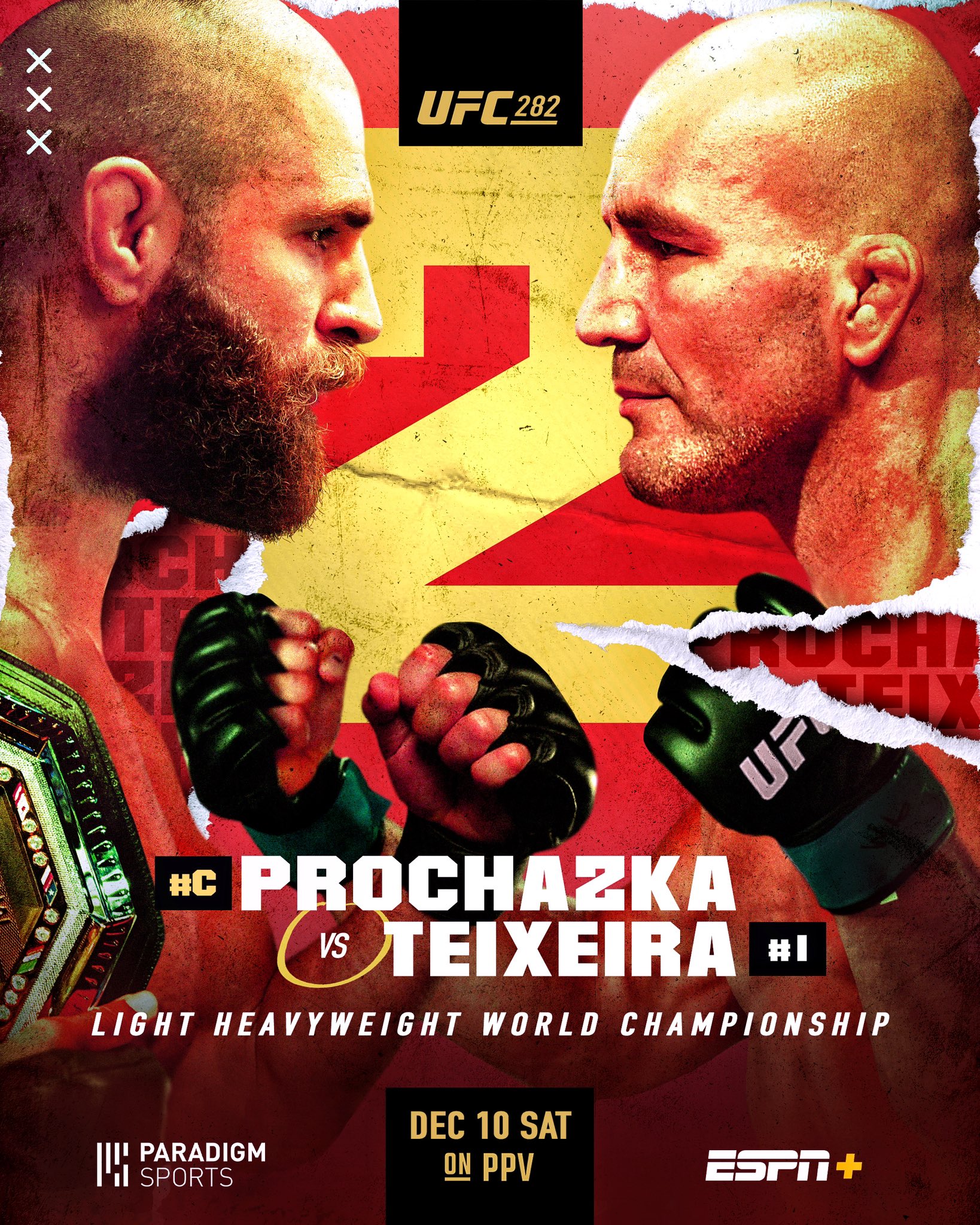 UFC 282 - Las Vegas - Poster et affiche