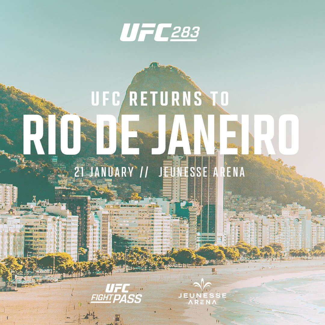 UFC 283 - Rio de Janeiro - Poster et affiche