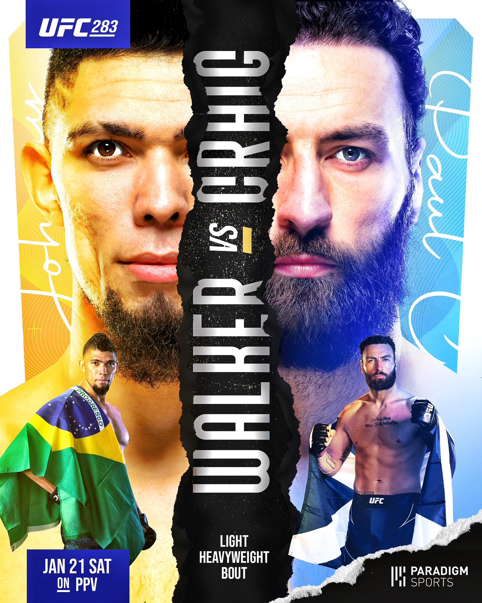 UFC 283 - Rio de Janeiro - Poster et affiche