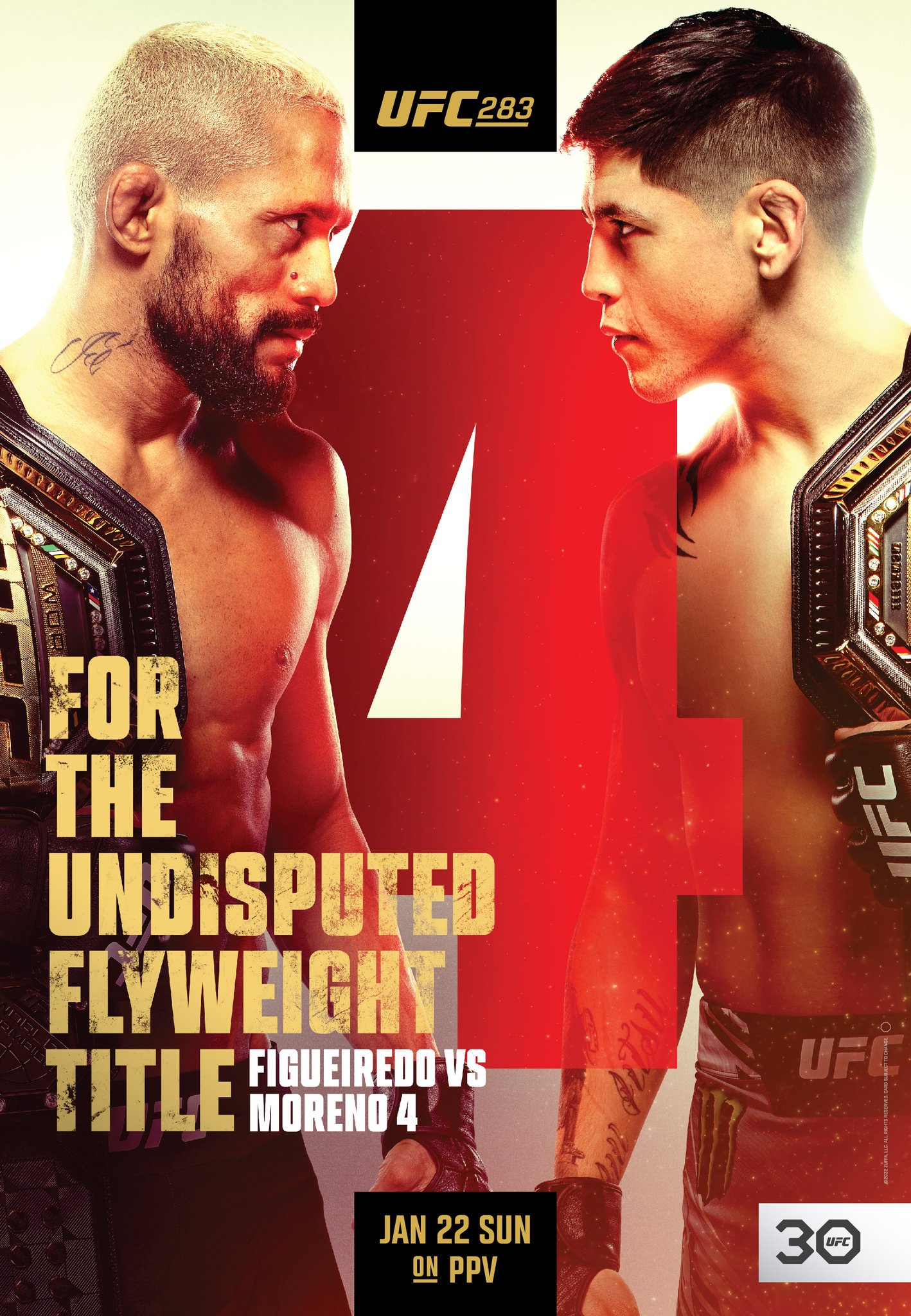 UFC 283 - Rio de Janeiro - Poster et affiche