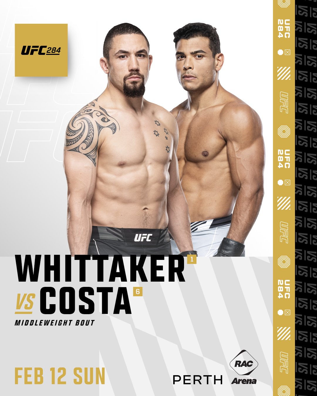 UFC 284 - Perth - Poster et affiche