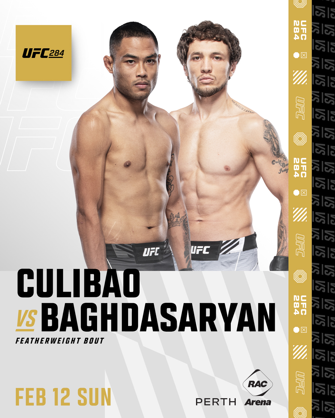 UFC 284 - Perth - Poster et affiche