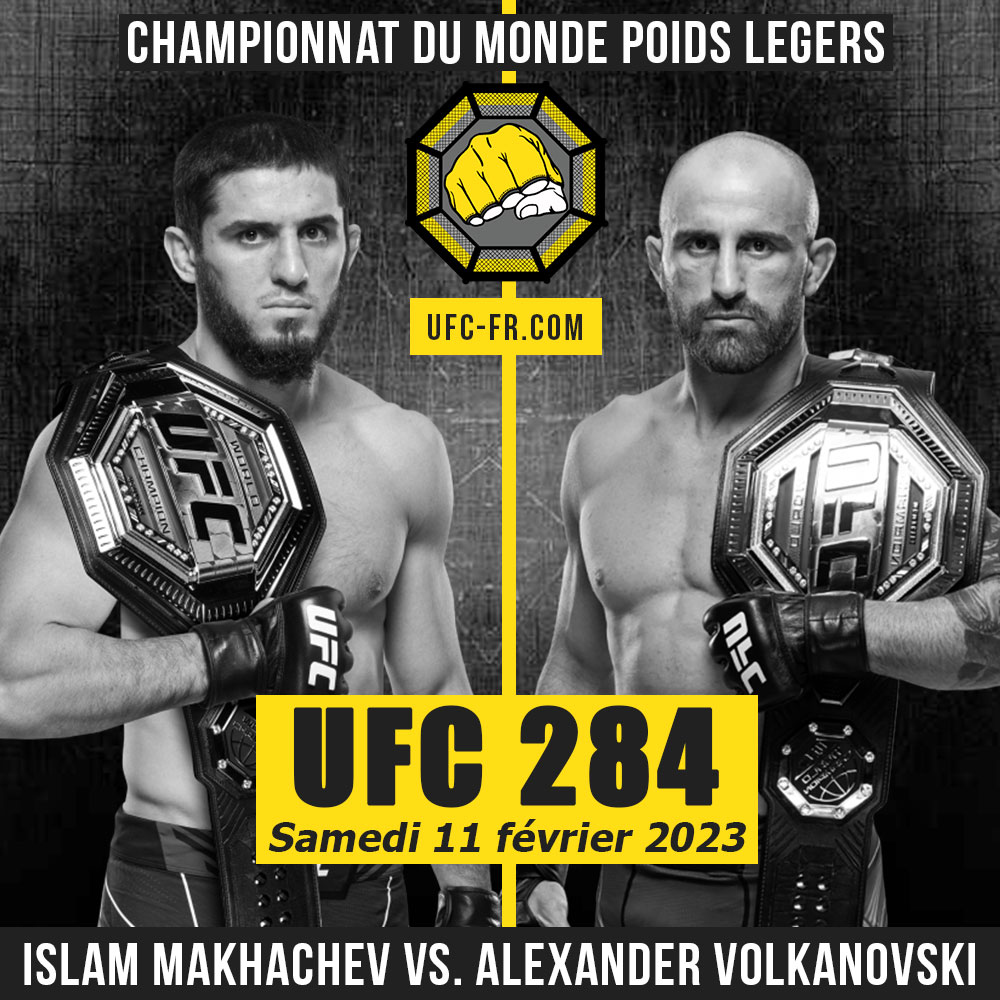 UFC 284 - Islam Makhachev vs Alexander Volkanovski