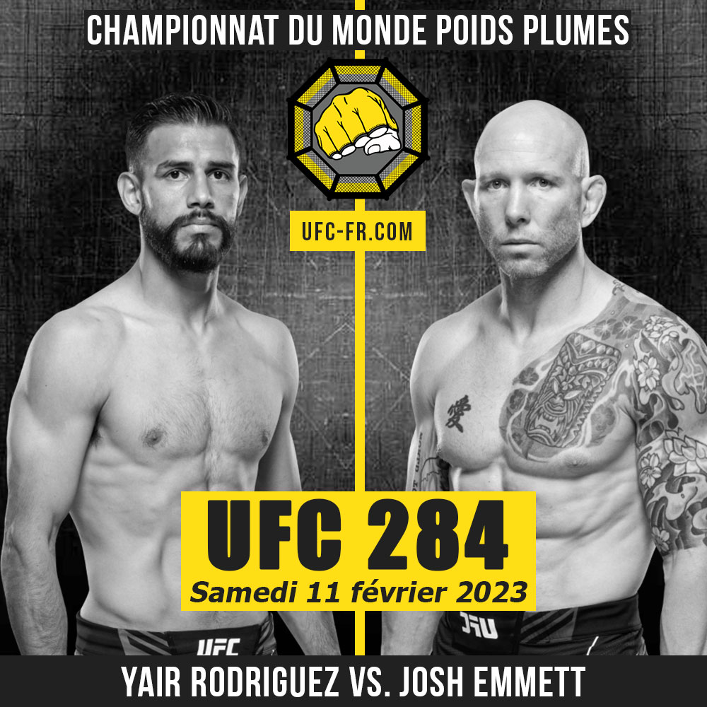 UFC 284 - Yair Rodriguez vs Josh Emmett