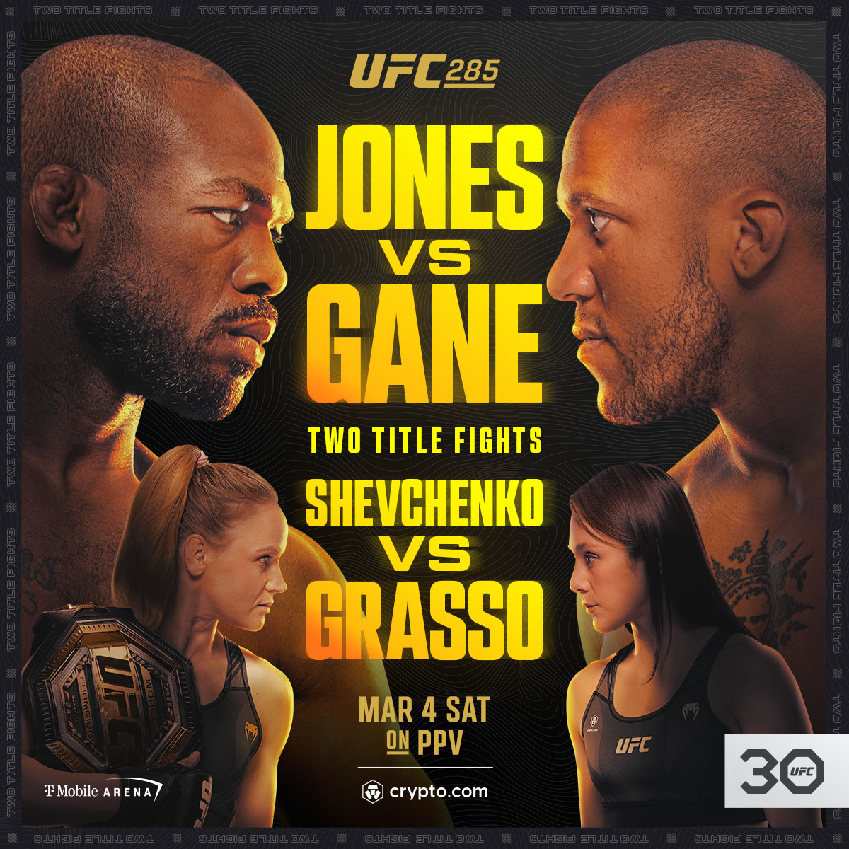 UFC 285 - Las Vegas - Poster et affiche