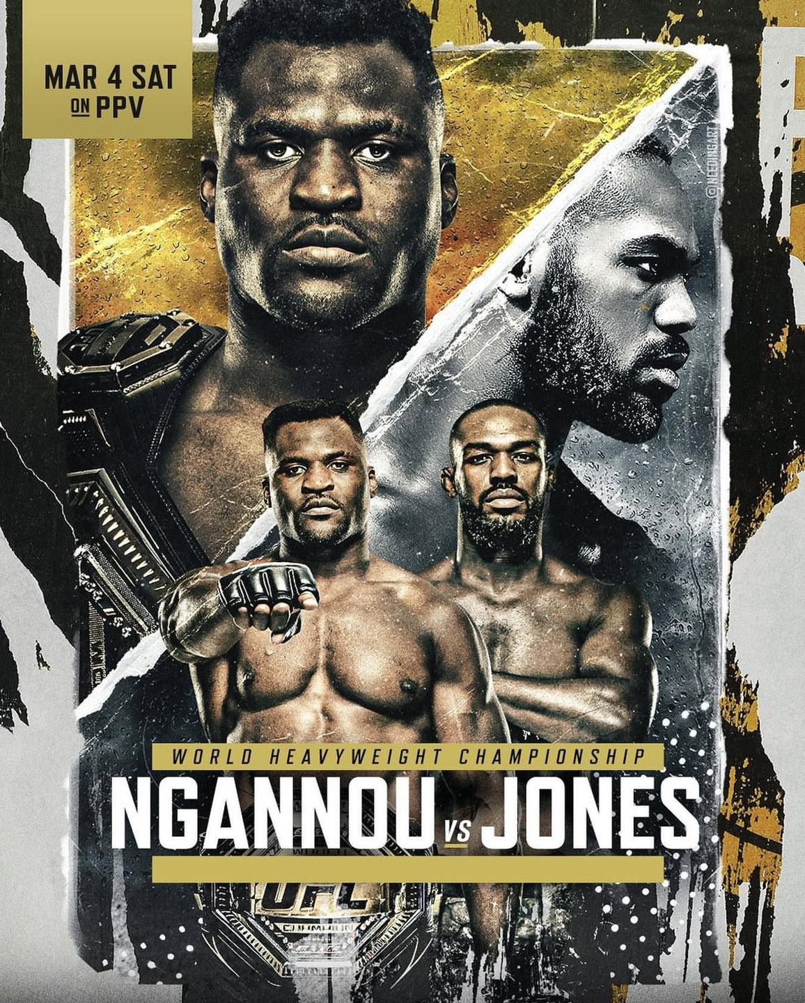 UFC 285 - Las Vegas - Poster et affiche