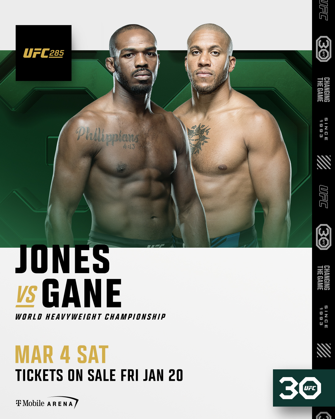 UFC 285 - Las Vegas - Poster et affiche