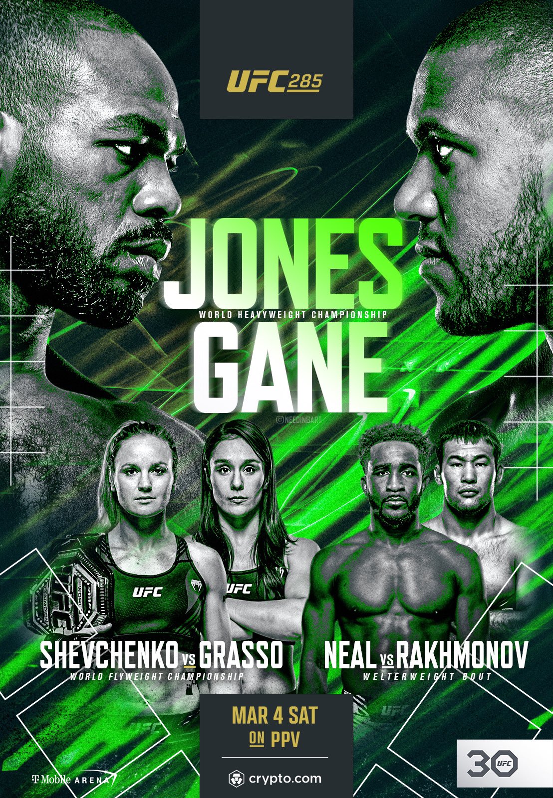 UFC 285 - Las Vegas - Poster et affiche