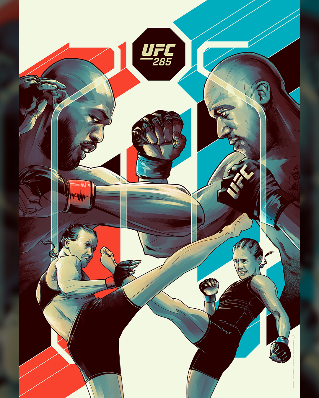 UFC 285 - Las Vegas - Poster et affiche