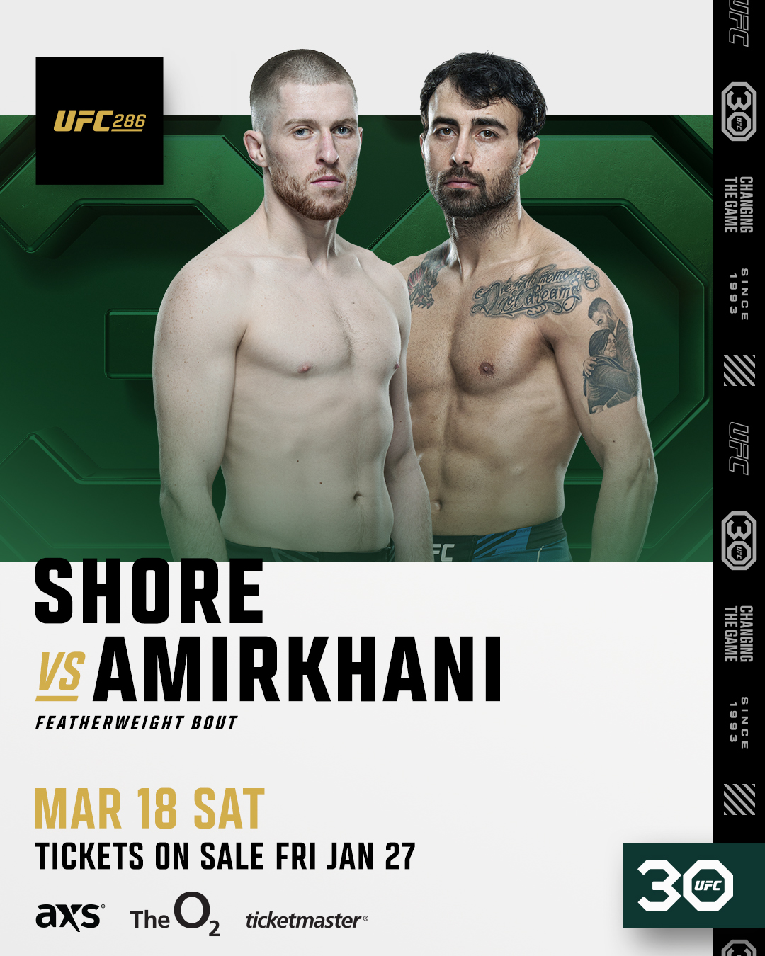 UFC 286 - Londres - Poster et affiche
