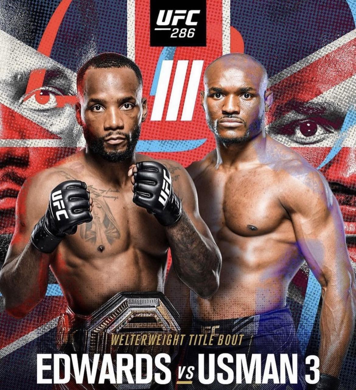 UFC 286 - Londres - Poster et affiche