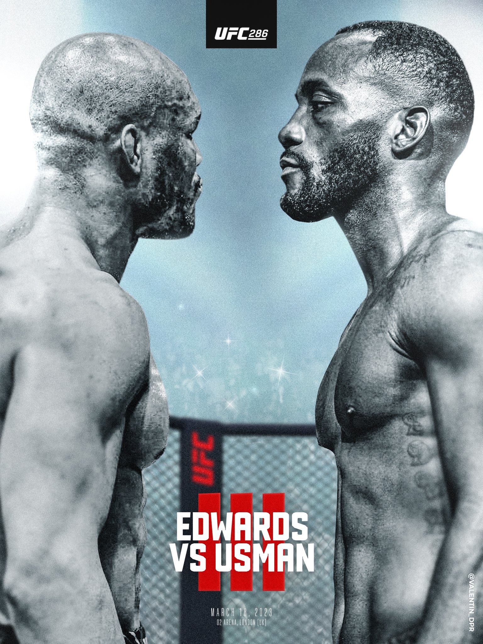 UFC 286 - Londres - Poster et affiche