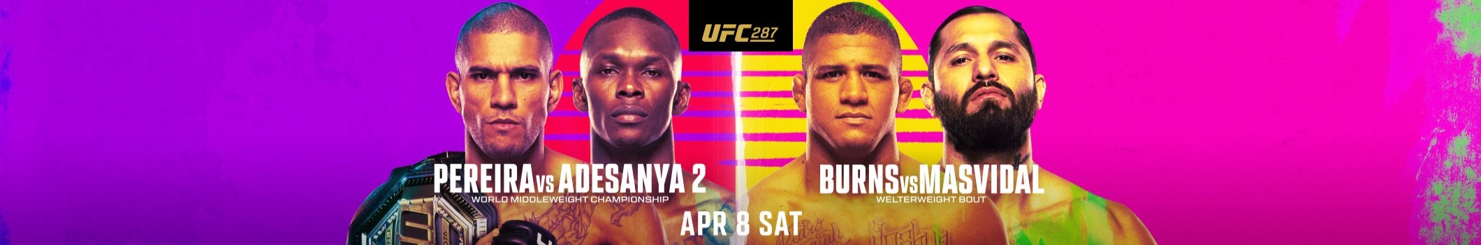 UFC 287 - Miami - Poster et affiche