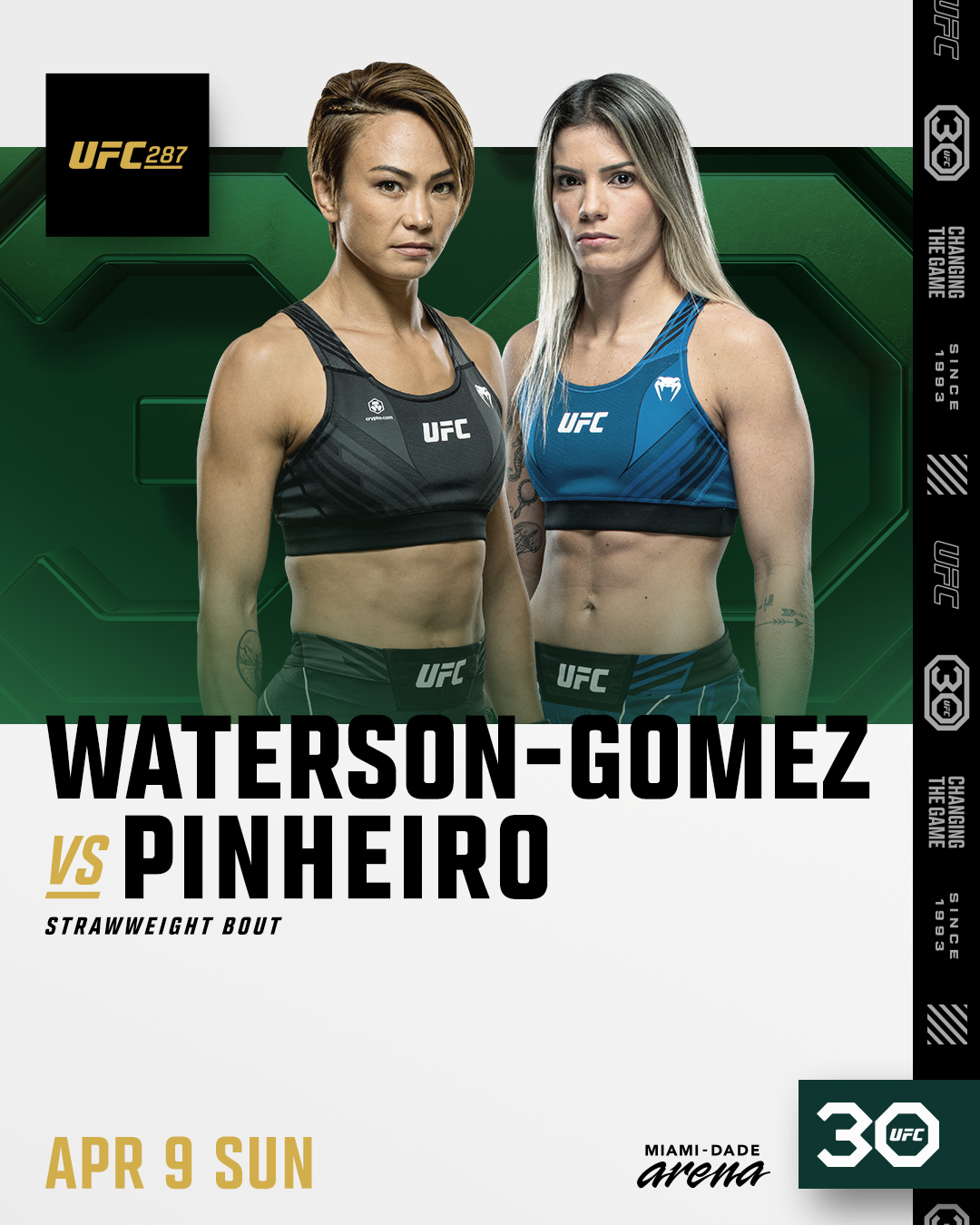 UFC 287 - Miami - Poster et affiche