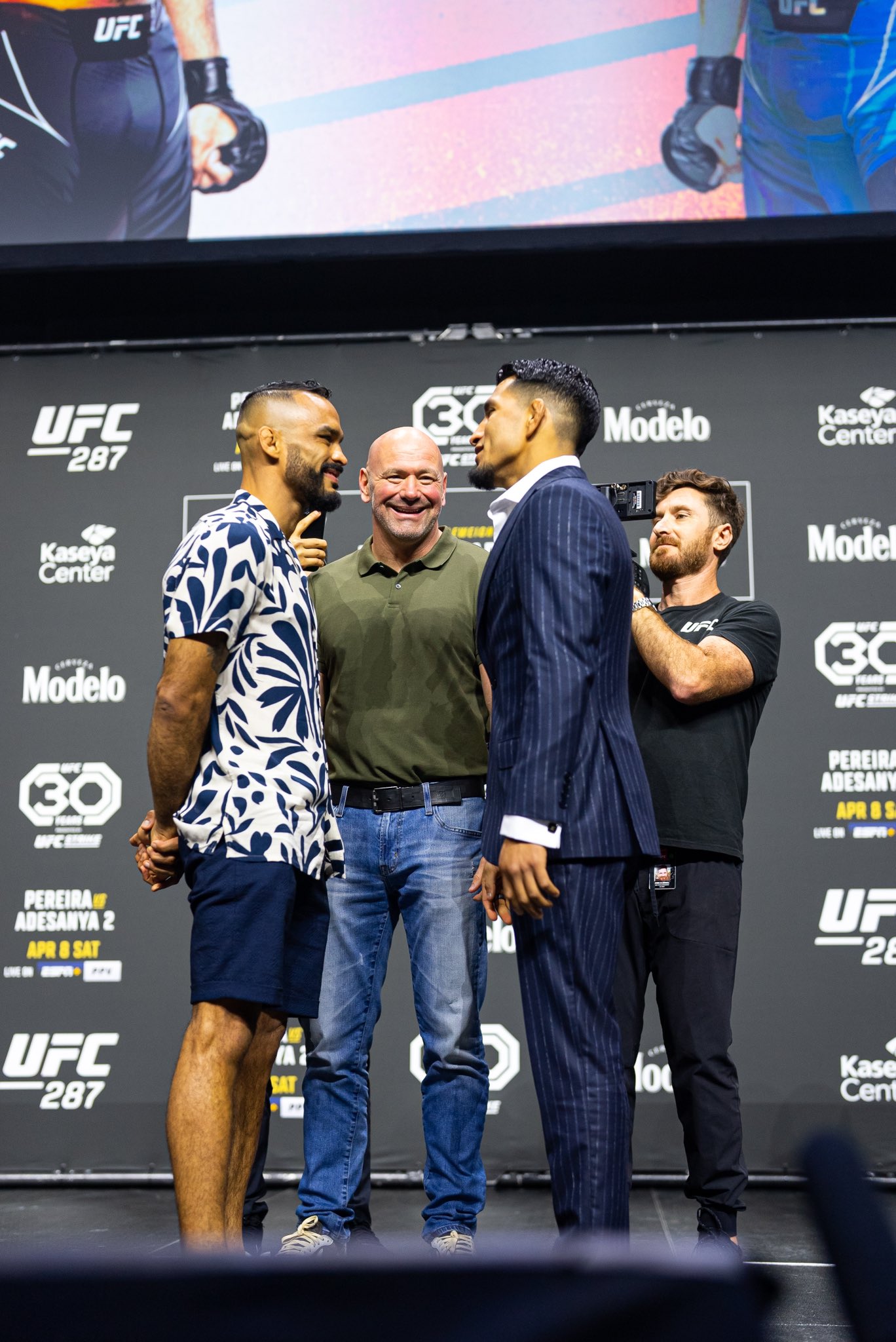 UFC 287 - Conférence de presse d'avant combat