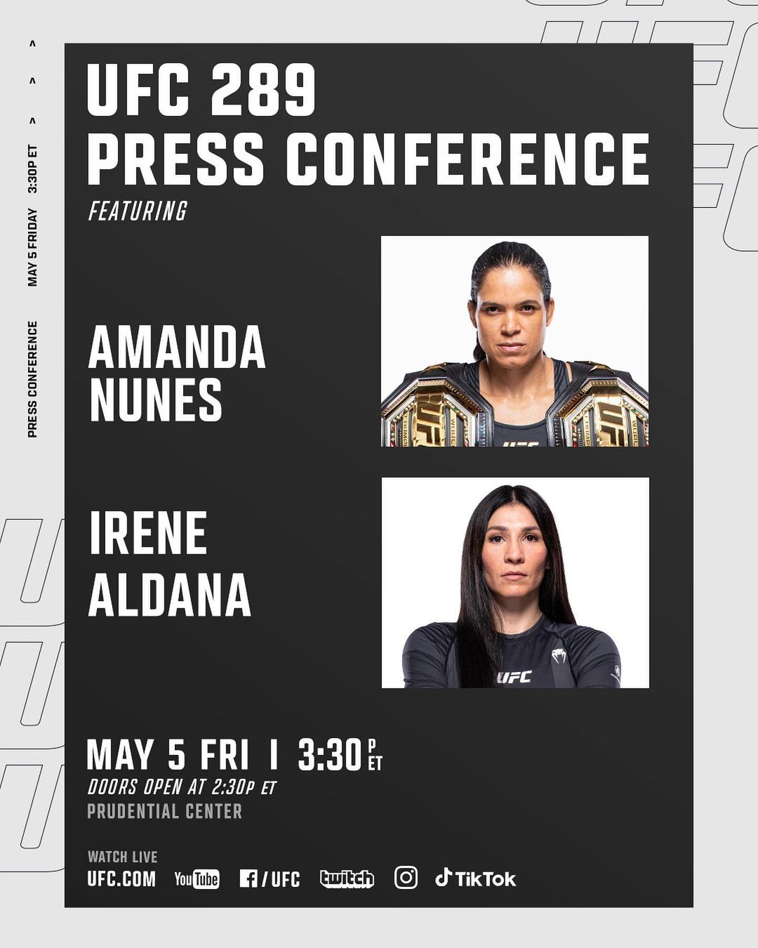 UFC 289 - Conférence de presse | Amanda Nunes vs. Irene Aldana