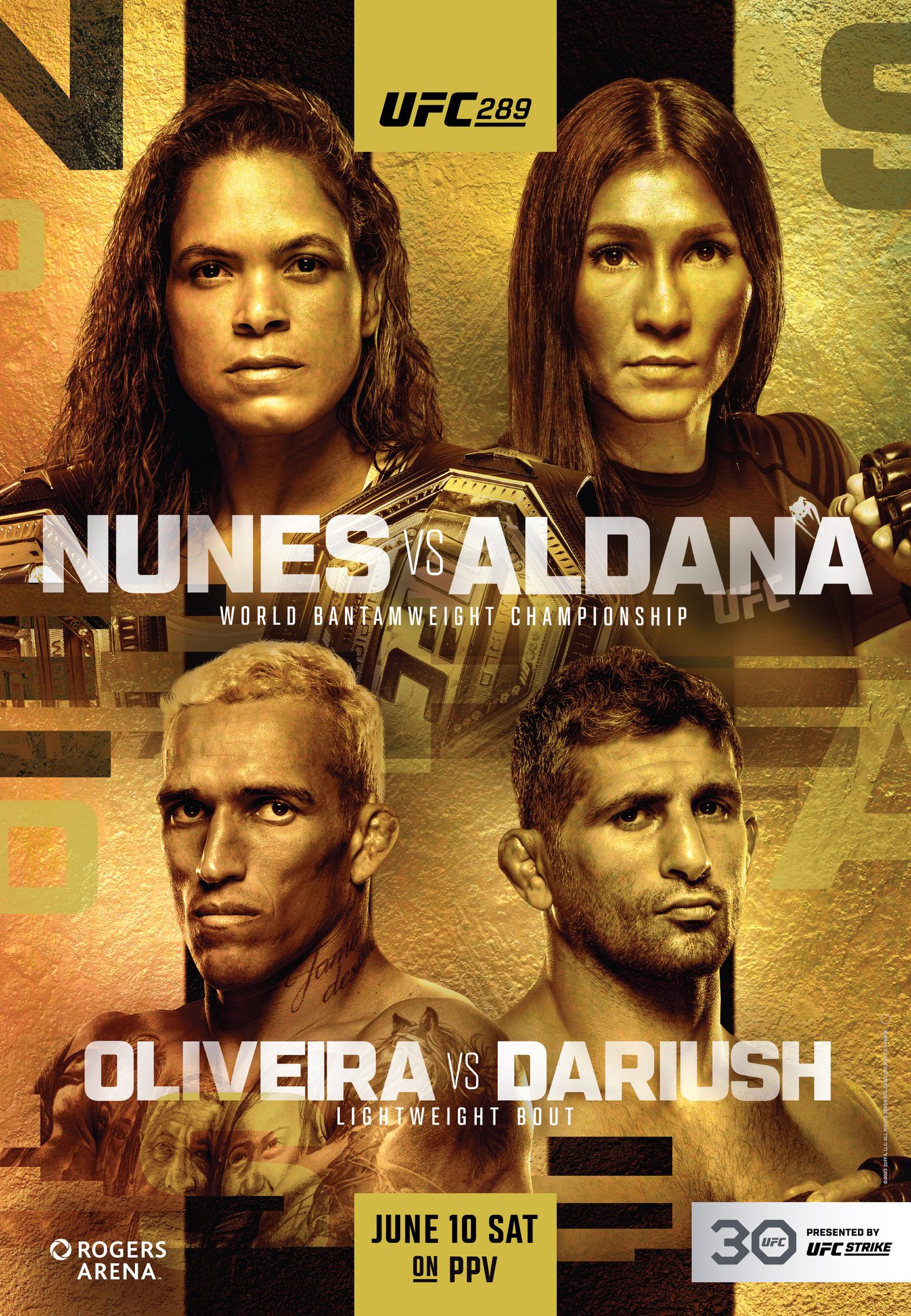 UFC 289 - Vancouver - Poster et affiche