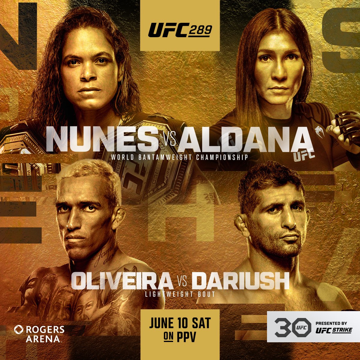 UFC 289 - Vancouver - Poster et affiche