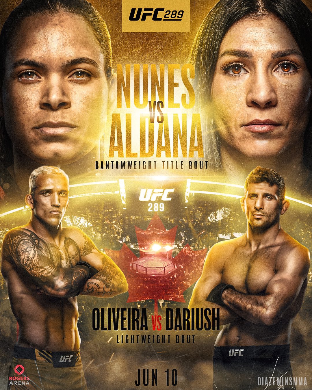 UFC 289 - Vancouver - Poster et affiche