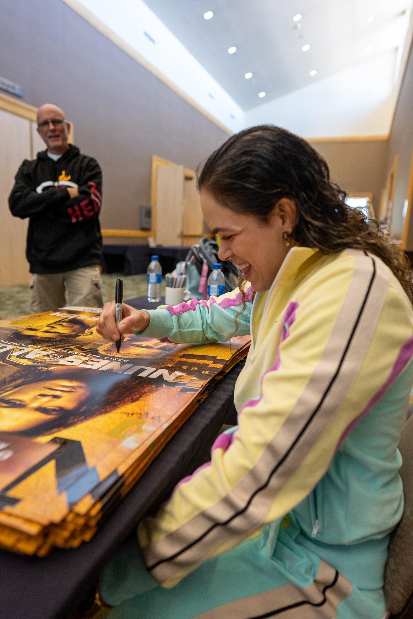 UFC 289 - Séance de signature des posters