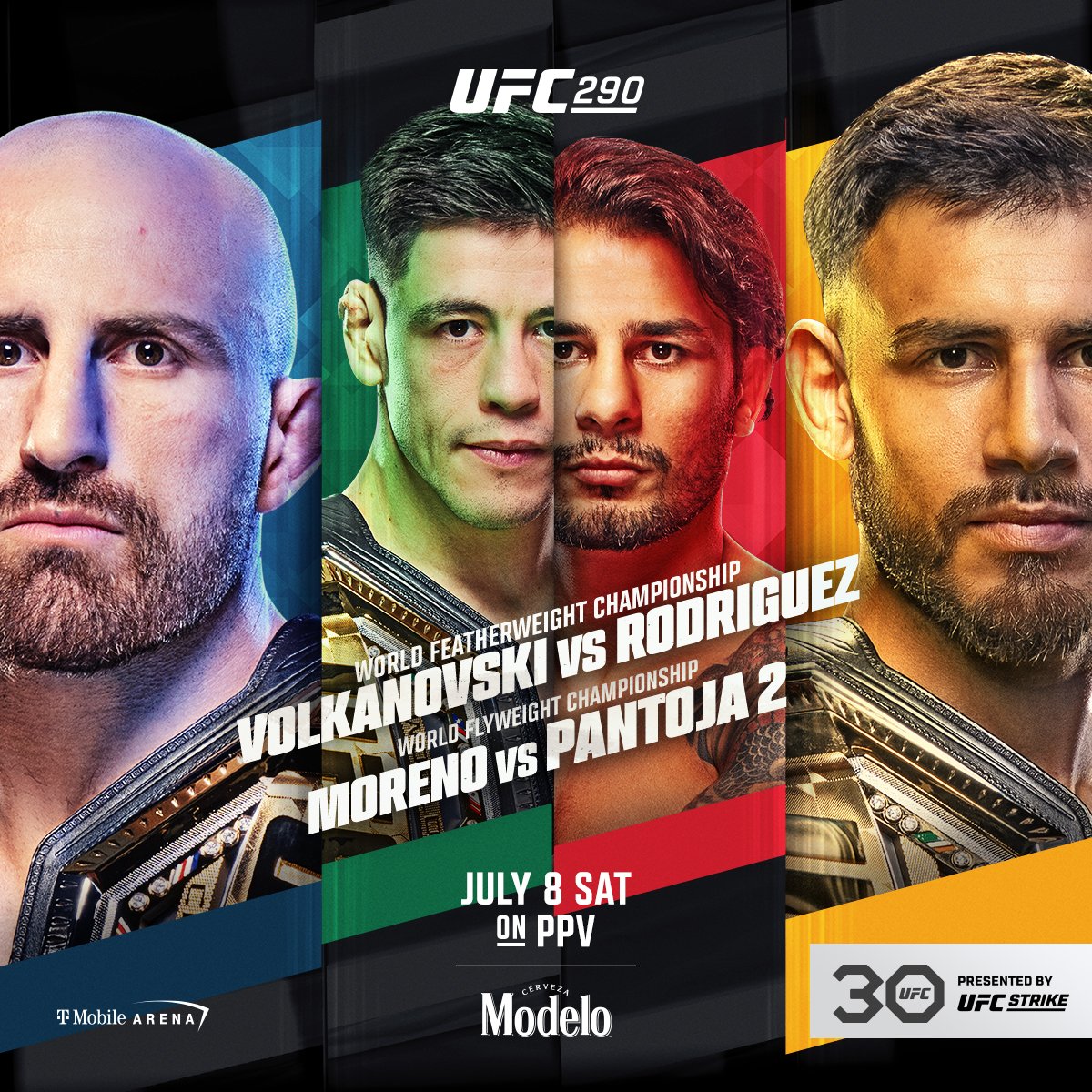 UFC 290 - Las Vegas - Poster et affiche