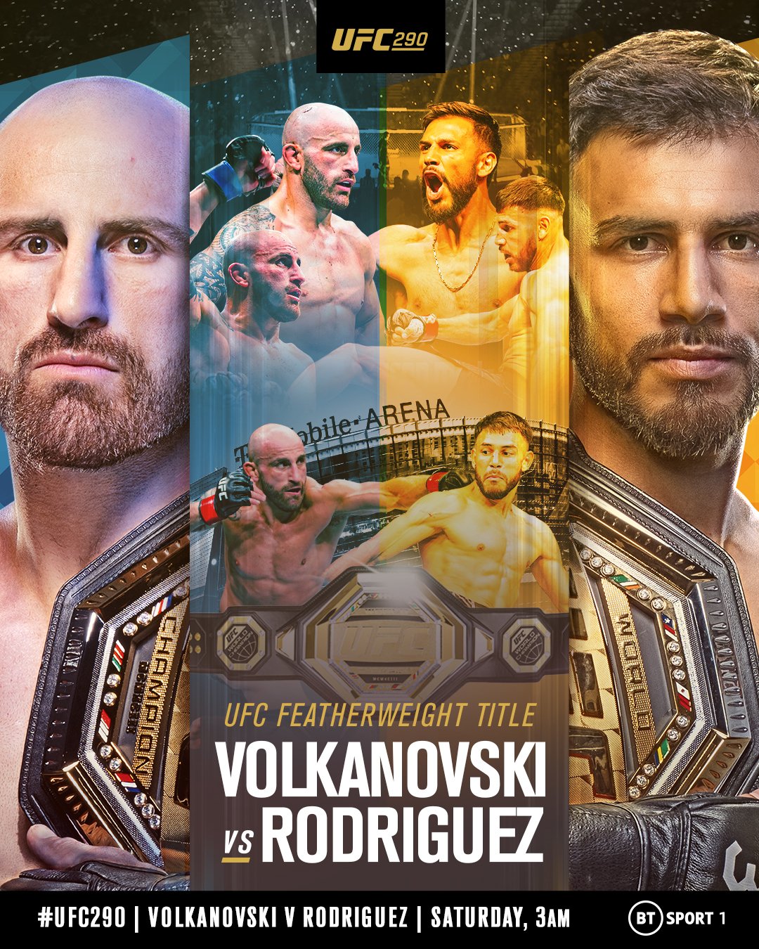 UFC 290 - Las Vegas - Poster et affiche