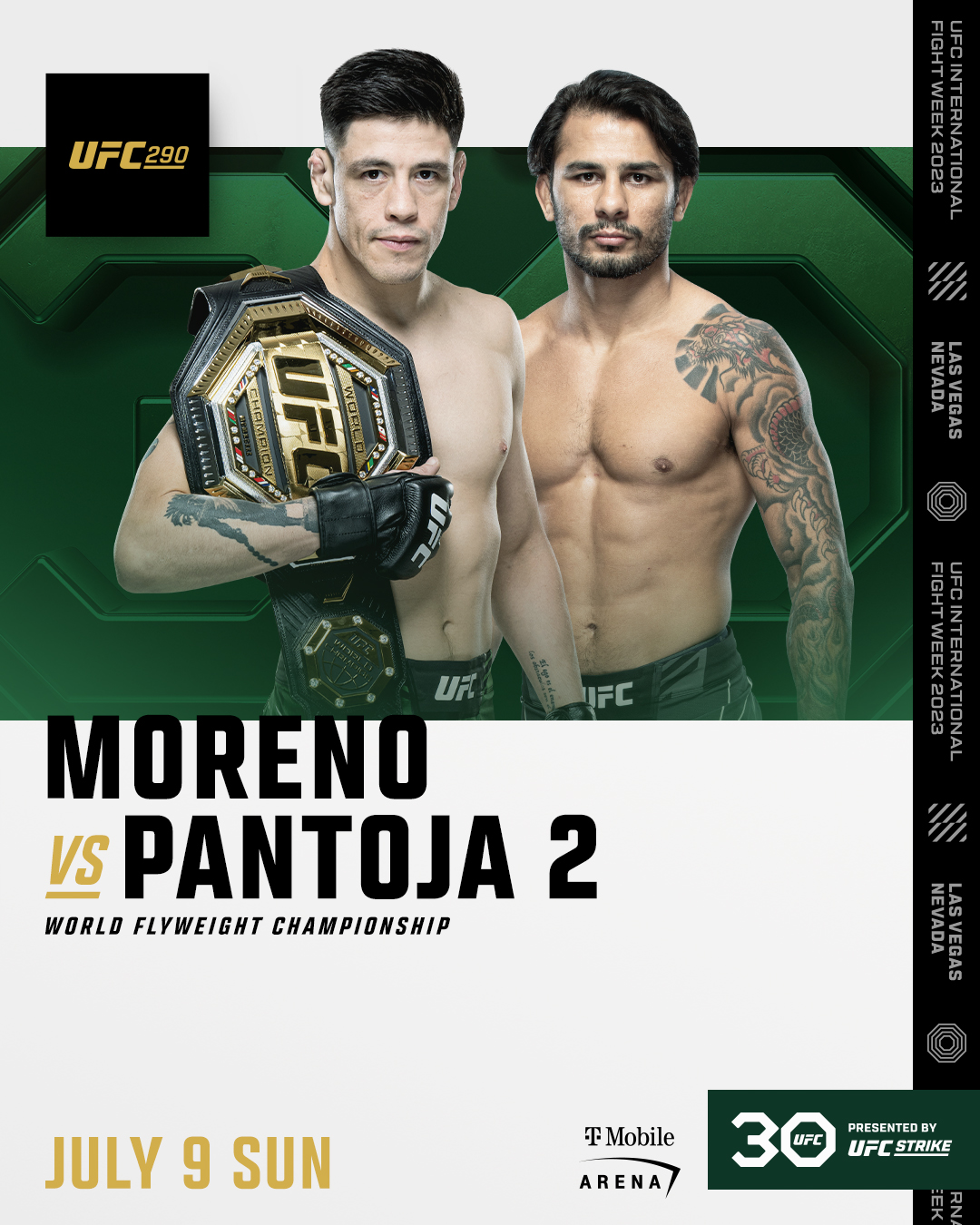 UFC 290 - Las Vegas - Poster et affiche