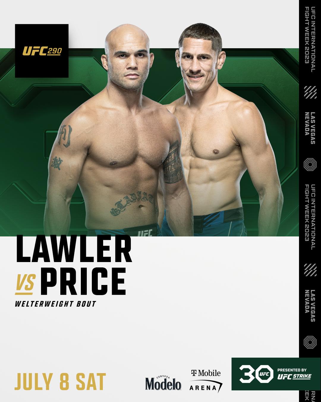 UFC 290 - Las Vegas - Poster et affiche