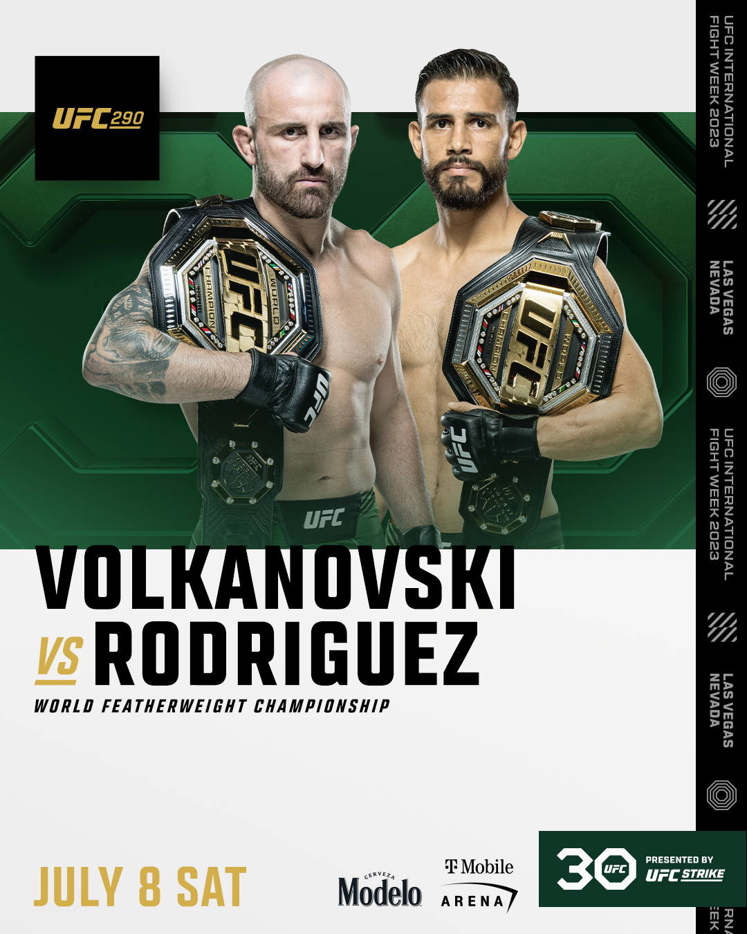 UFC 290 - Las Vegas - Poster et affiche