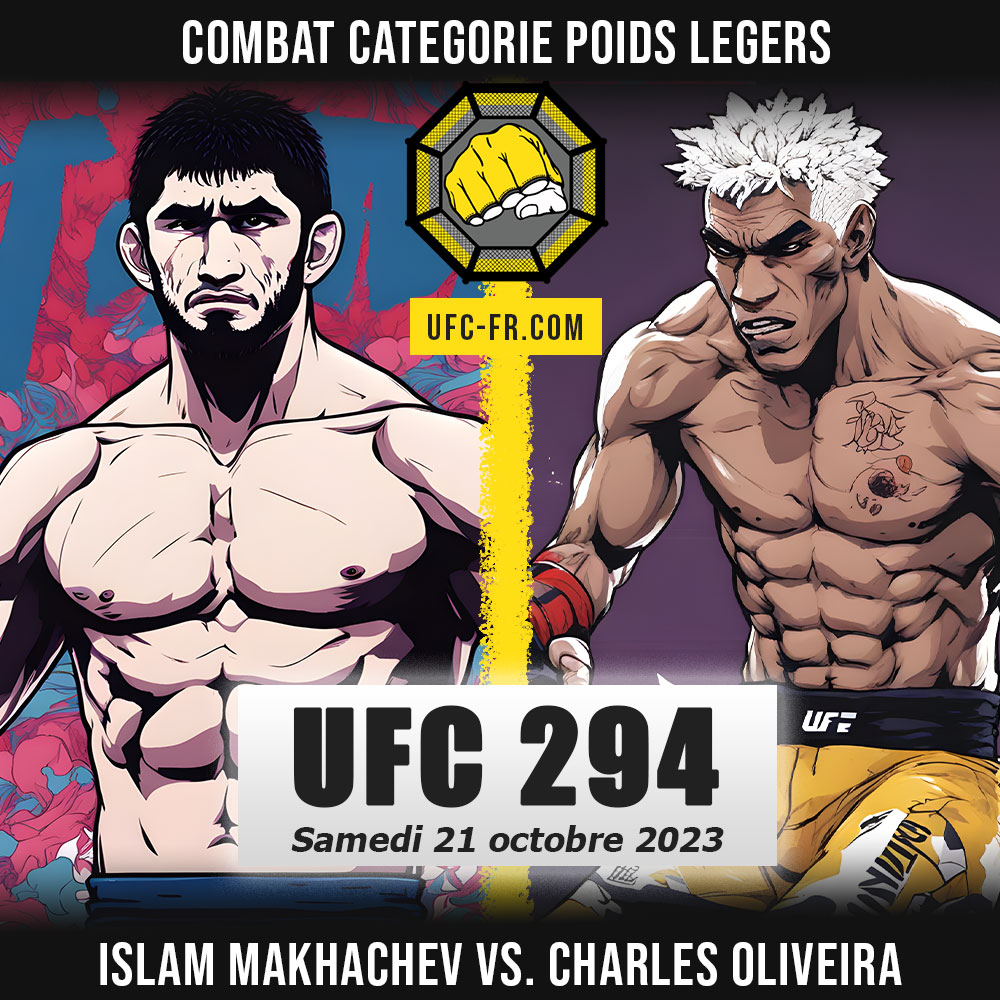 UFC 294 - Abu Dhabi - Poster et affiche