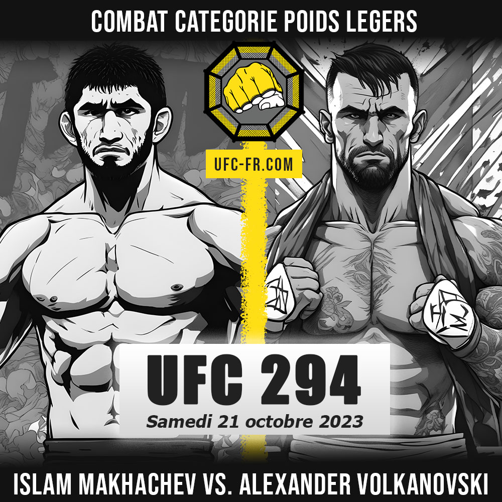 UFC 294 - Abu Dhabi - Poster et affiche