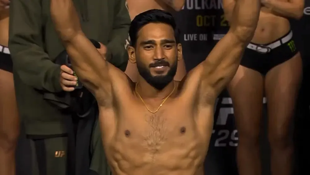 UFC 294 - Anshul Jubli vs Mike Breeden