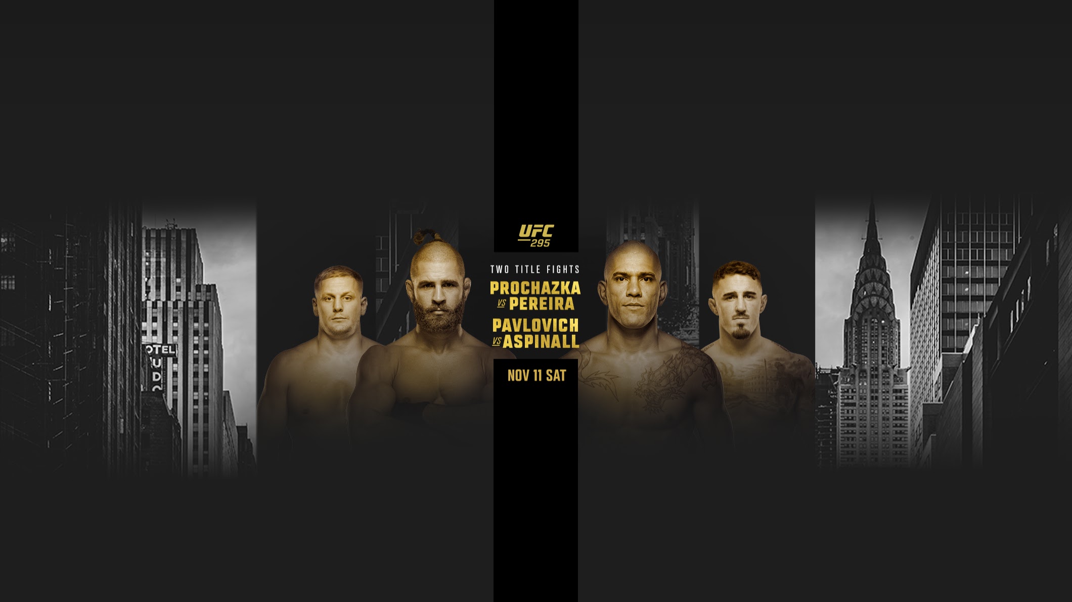 UFC 295 - New York City - Poster et affiche