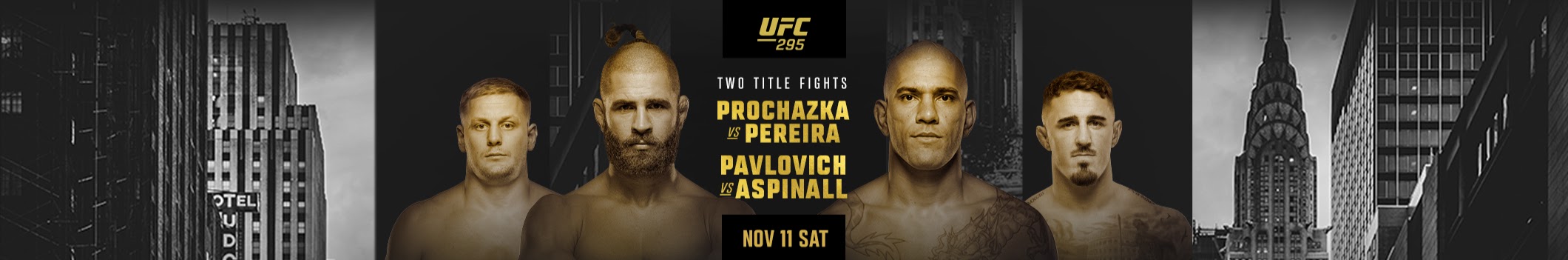 UFC 295 - New York City - Poster et affiche