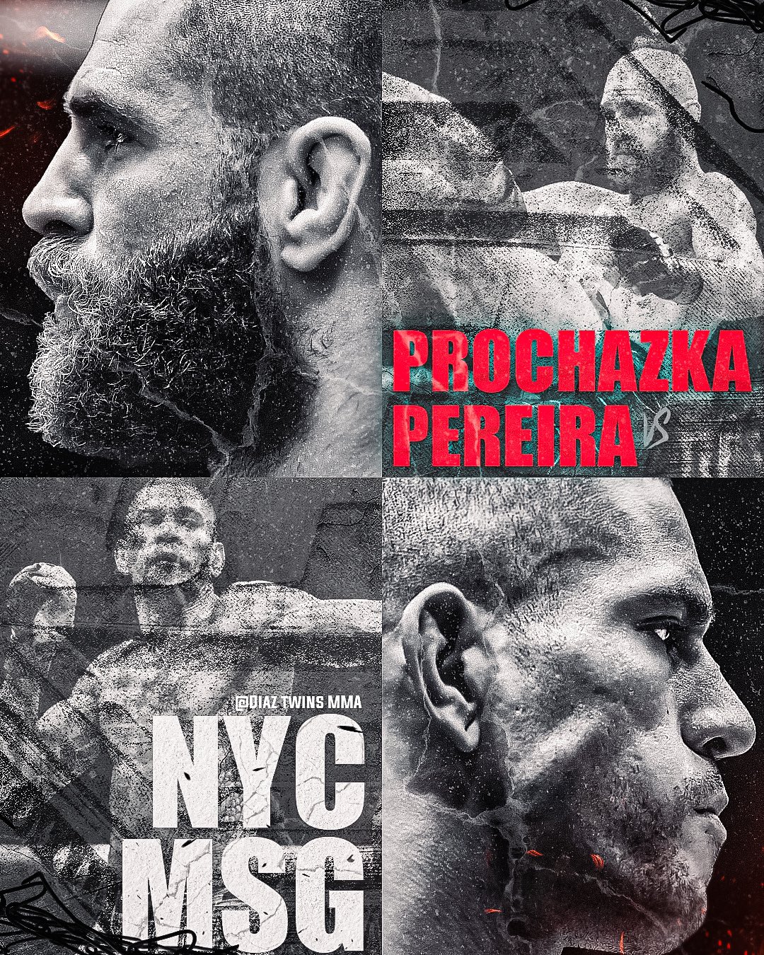 UFC 295 - New York City - Poster et affiche