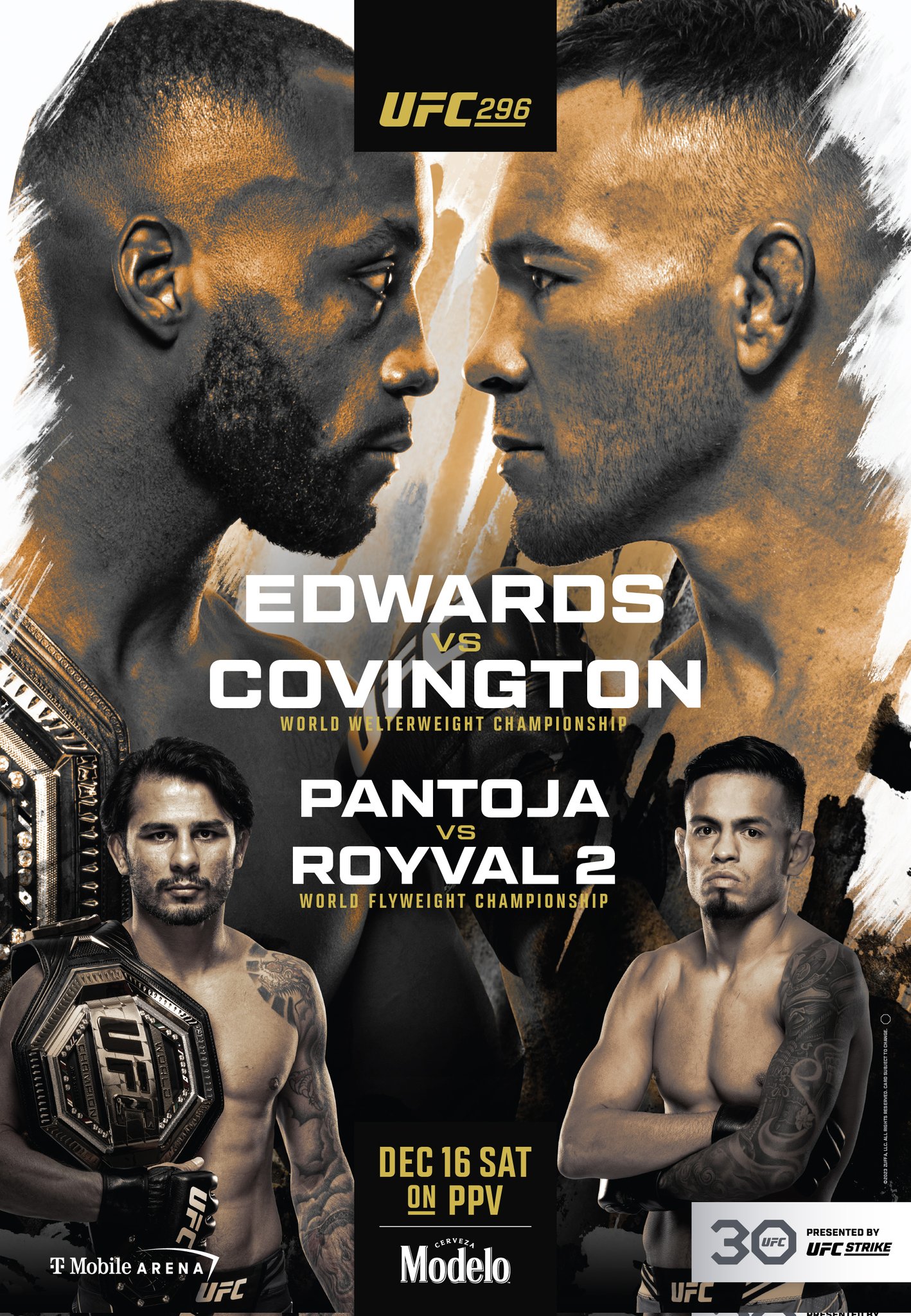 UFC 296 - Las Vegas - Poster et affiche