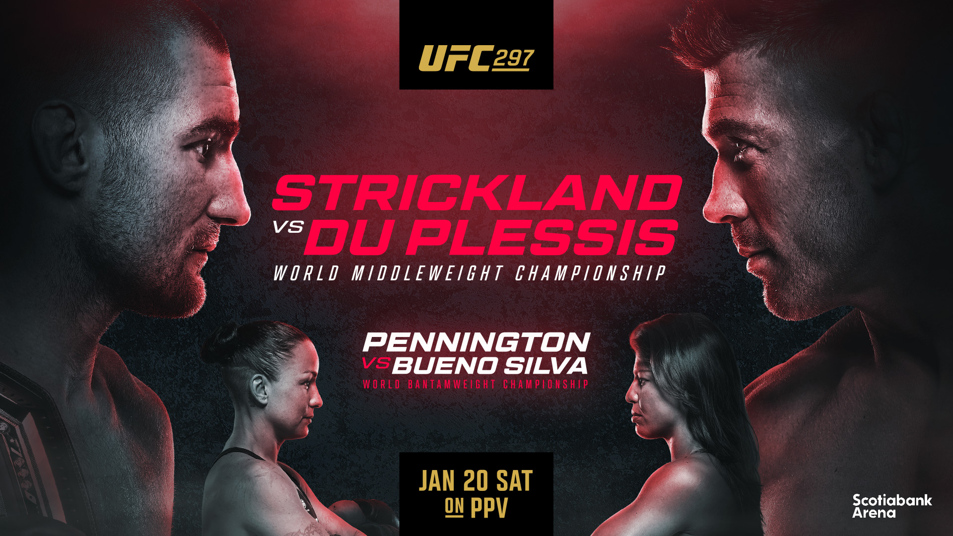 UFC 297 - Toronto - Poster et affiche