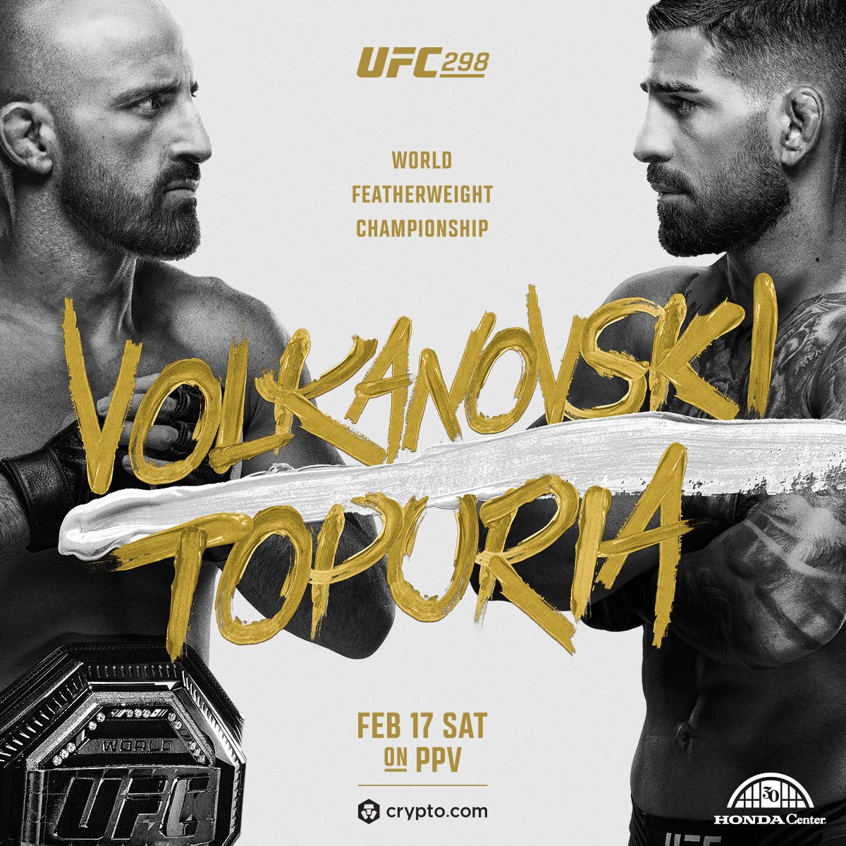 UFC 298 - Anaheim - Poster et affiche